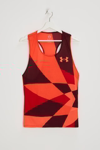 $Débardeur de running - Orange et marron foncé