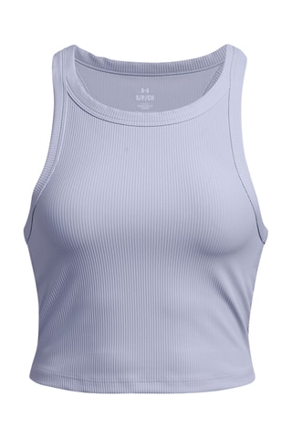 $Débardeur d’entrainement Meridian Rib Crop Tank - Mauve