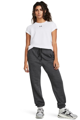 $Pantalon taille haute - Gris foncé chiné
