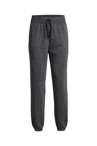 $Pantalon taille haute - Gris foncé chiné
