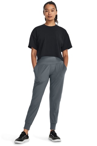 $Pantalon taille haute Meridian - Gris