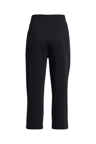$Pantalon polaire 7/8 taille haute Rival Terry Crop Wide Leg - Noir