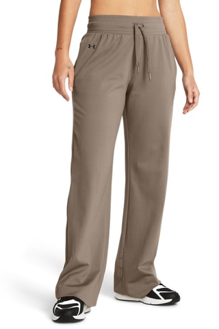 $Pantalon taille haute - Taupe