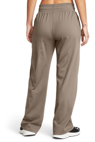 $Pantalon taille haute - Taupe