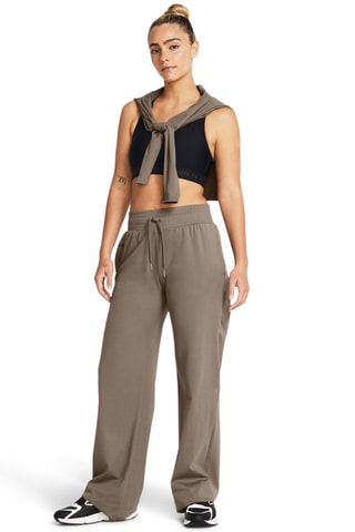 $Pantalon taille haute - Taupe