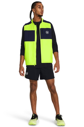 $Veste de running sans manches Anywhere - Vert fluo