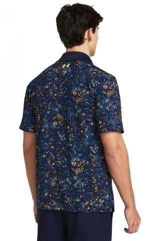$Polo de golf tie and dye T2G - Bleu marine