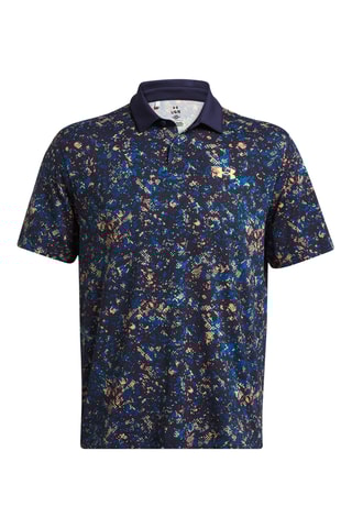 $Polo de golf tie and dye T2G - Bleu marine