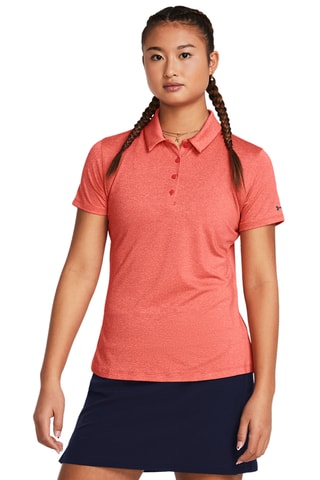 $Polo de golf Playoff SS - Corail chiné