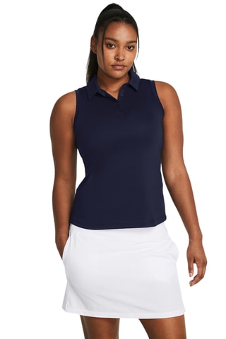 $Polo de golf sans manches Playoff SL - Bleu marine