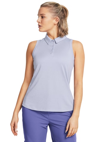 $Polo sans manches Playoff SL - Mauve