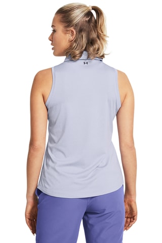 $Polo sans manches Playoff SL - Mauve