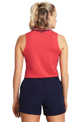 $Polo de golf sans manches Iso Chill - Rouge