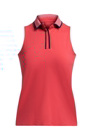 $Polo de golf sans manches Iso Chill - Rouge