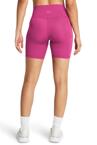 $Panty d’entrainement taille haute Meridian Bike Short 7in - Fuchsia