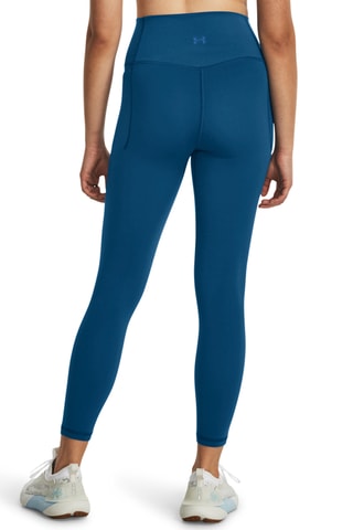 $Legging d’entraînement 7/8 taille haute Meridian Ankle Leg - Bleu canard