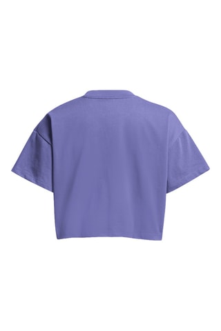 $T-shirt cropped - Bleu marine