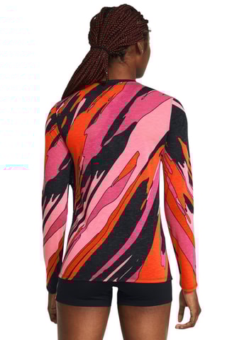 $T-shirt de running - Noir et orange