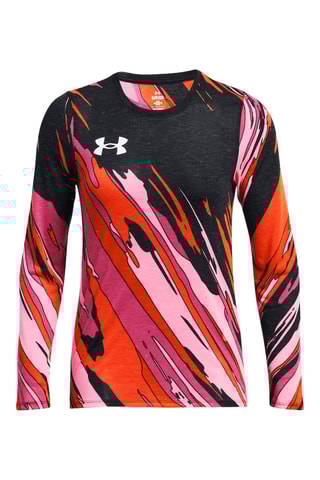 $T-shirt de running - Noir et orange