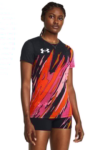 $T-shirt - Noir et orange