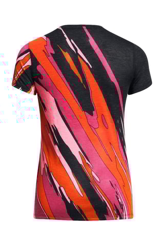 $T-shirt - Noir et orange