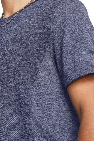 $T-shirt de running - Bleu marine chiné