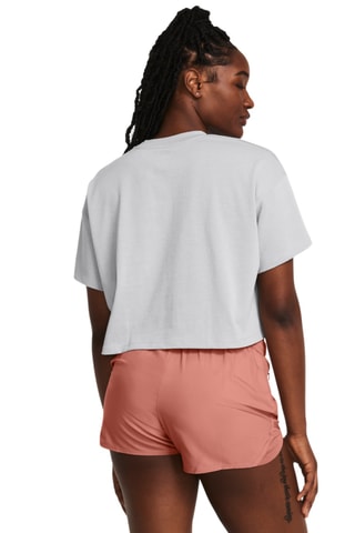 $T-shirt cropped - Gris clair