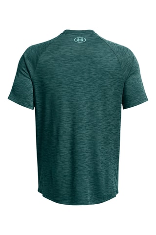 $T-shirt d’entraînement Tech Textured SS - Bleu canard chiné