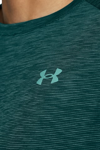 $T-shirt d’entraînement Tech Textured SS - Bleu canard chiné