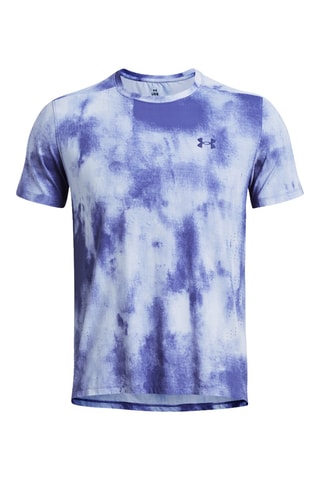 $T-shirt de running tie and dye - Violet et blanc