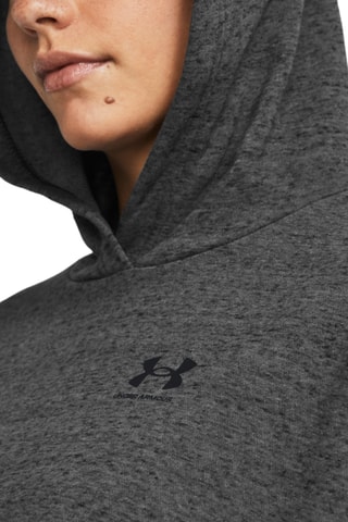 $Sweat à capuche - Gris foncé chiné