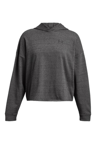 $Sweat à capuche - Gris foncé chiné