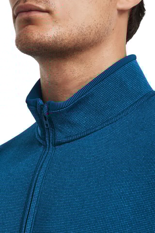 $Sweat Storm SF QZ Zip - Bleu foncé