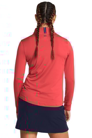 $Sweat de golf Playoff 1/4 Zip - Rouge
