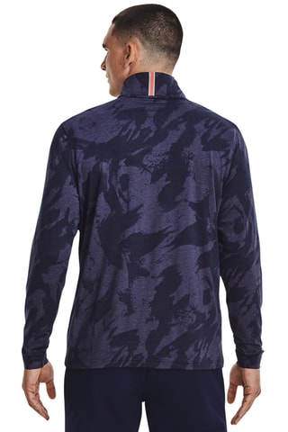 $Sweat de golf Playoff Jacq 1/4 Zip - Bleu marine