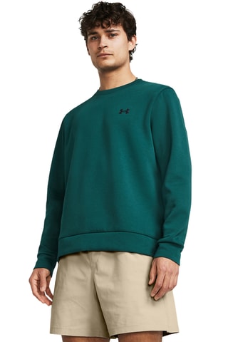 $Sweat Unstoppable Flc Crew  - Vert foncé