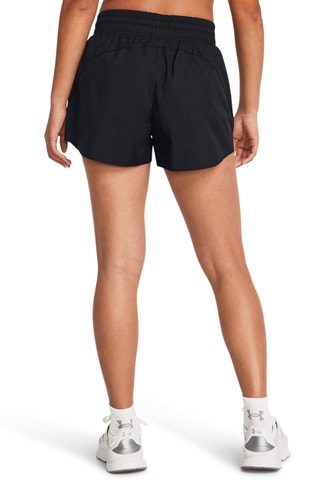 $Short d’entraînement taille haute Flex Woven 3in Crinkle Sts - Noir