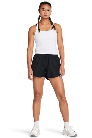 $Short d’entraînement taille haute Flex Woven 3in Crinkle Sts - Noir