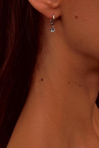 $Boucles d'oreilles Argent et topazes