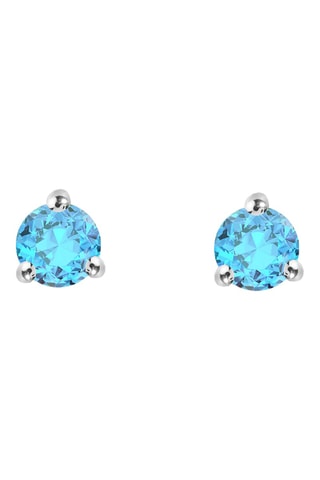 $Puces - Argent sterling plaqué or rose et topaze