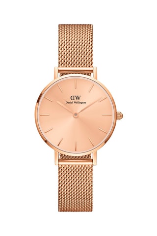 $Montre en acier Unitone - 28 mm - Doré rose