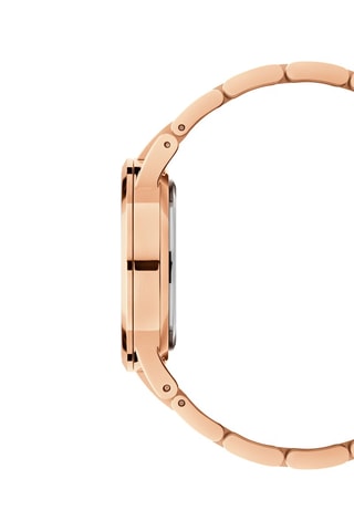 $Montre à quartz en acier et plaqué or rose Iconic Link  - 36 mm
