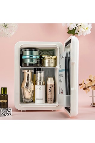 $Réfrigérateur de beauté miroir LED - 6 l