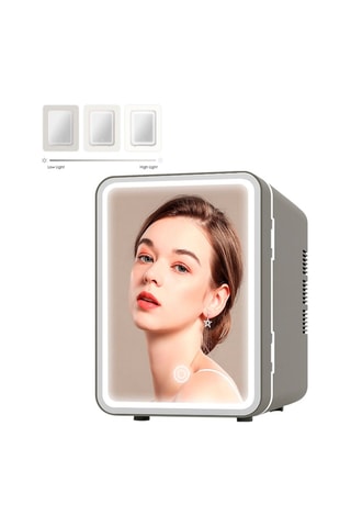 $Réfrigérateur de beauté miroir LED - 6 l