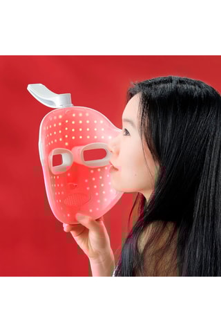 $Masque facial LED - Blanc