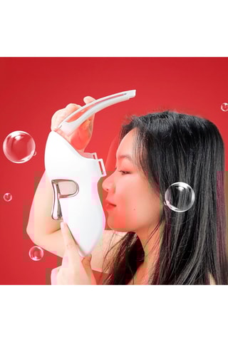 $Masque facial LED - Blanc