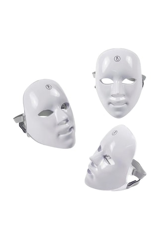 $Masque tactile avec LED - Blanc
