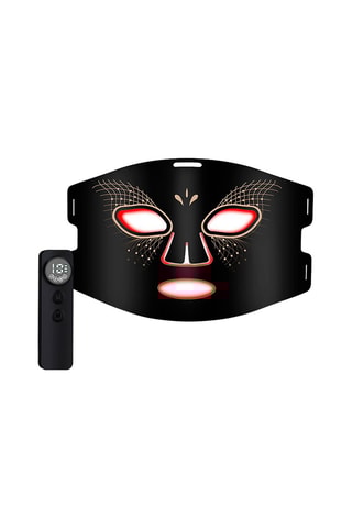 $Masque facial tactile traitement lumière LED en silicone