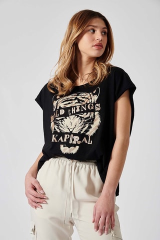 $T-shirt oversize Ferol - Noir