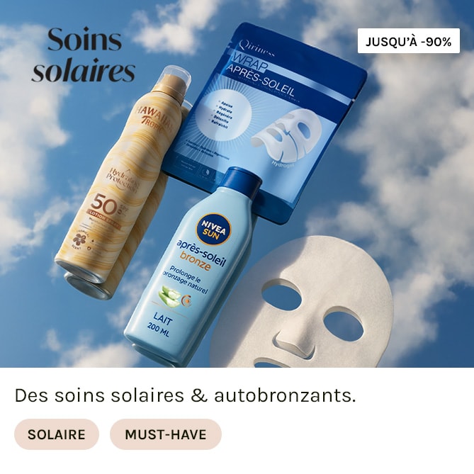 SOINS SOLAIRES en vente privée sur BEAUTÉ PRIVÉE